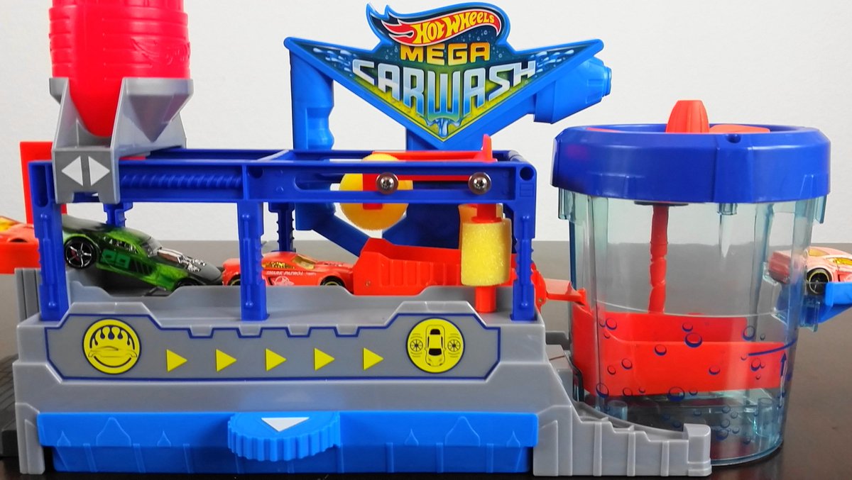 hot wheels mega car wash