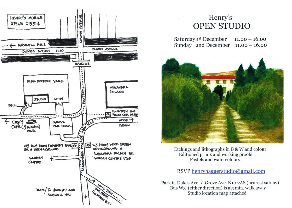 HaggerHenry's tweet photo. Henry’s Open Studio: 1–2 December 2018 https://t.co/MpzTPCa54X https://t.co/12HU82E9r4
