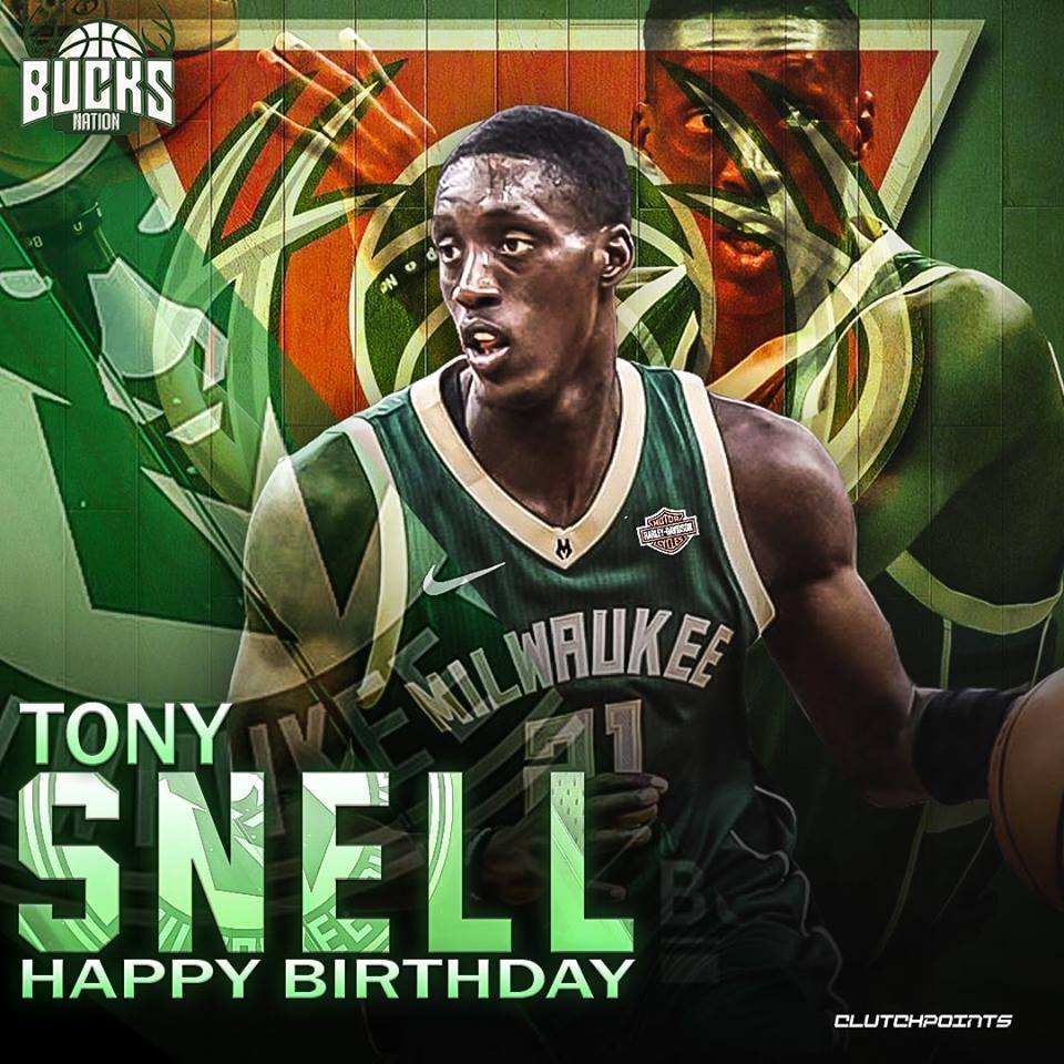 Join Bucks Nation in wishing Tony Snell a happy 27th birthday  