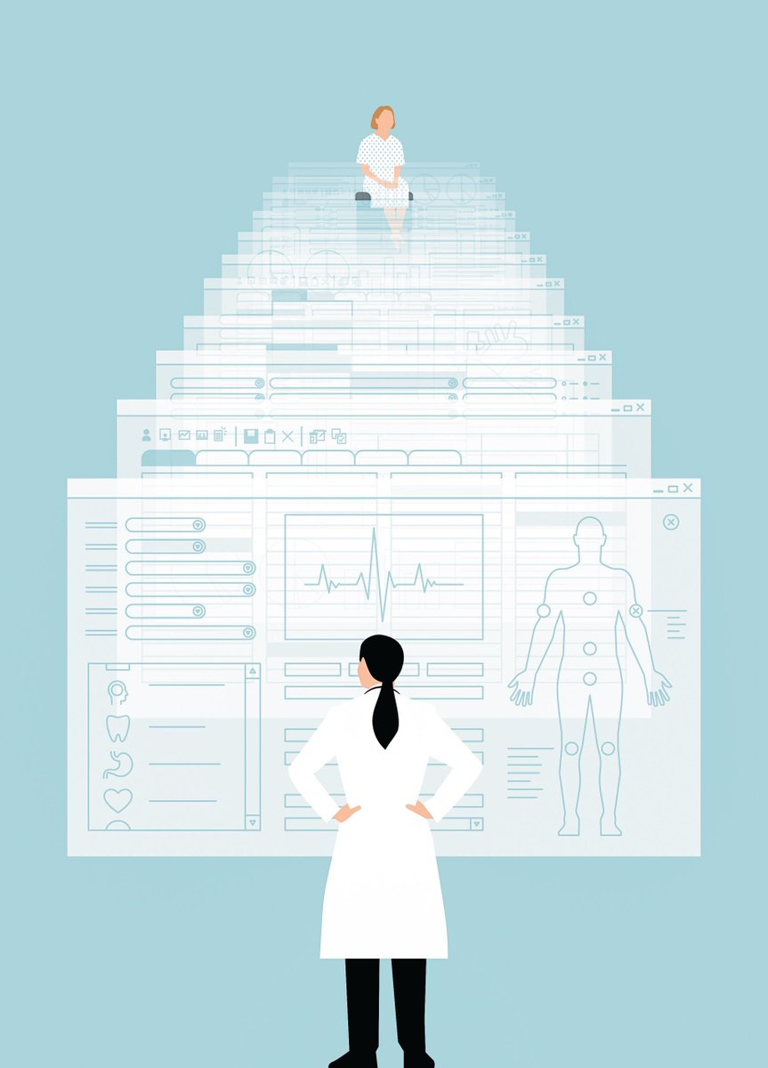 NewYorker's tweet photo. "Software is complex, but it does not adapt. That is the heart of the problem for its users, us humans," Atul Gawande writes. https://t.co/RPmrNmddZ8 https://t.co/SFGMoBcVlu