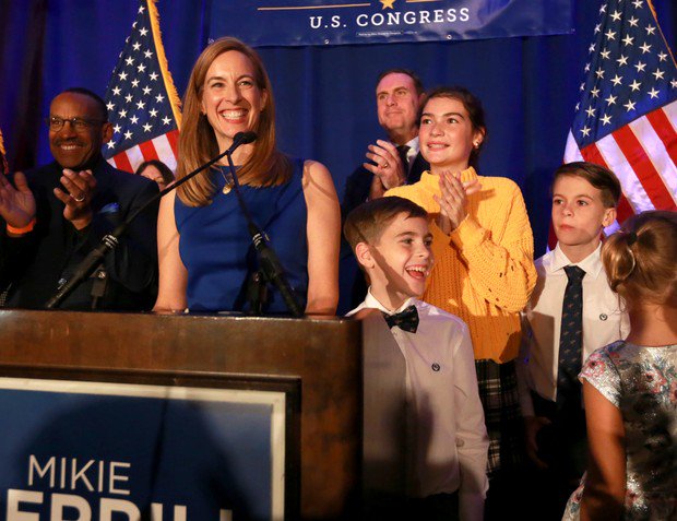 revfredsmall's tweet photo. It was an honor &amp; privilege for me to return home to NJ &amp; knock on >1600 doors for @MikieSherrill, who flipped #NJ11 blue for first time ever. Thanks for a great campaign, Mikie! #YouDoUsProud #WeLanded🚁 @nj11forchange @aanchalsahay @lolohm3 @Brad_Raimondo @megdevereux @lee_gsc https://t.co/t8SO1MAQAn