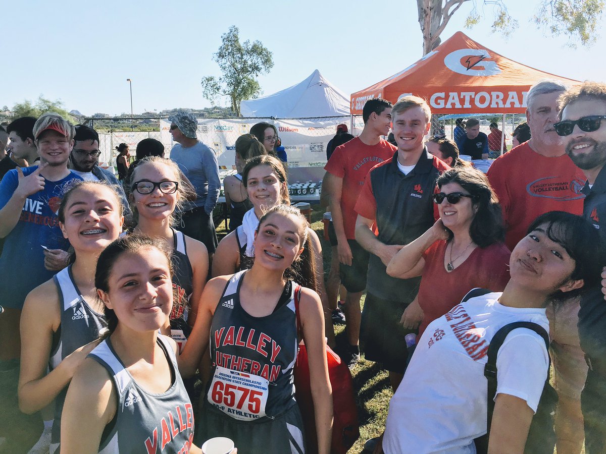 Valley Lutheran on Twitter: "Our record setting Girls Cross Country team had an outstanding State meet! Congrats to Nyah in 4th place, Savannah in 11th and Alani coming in 17th leading the