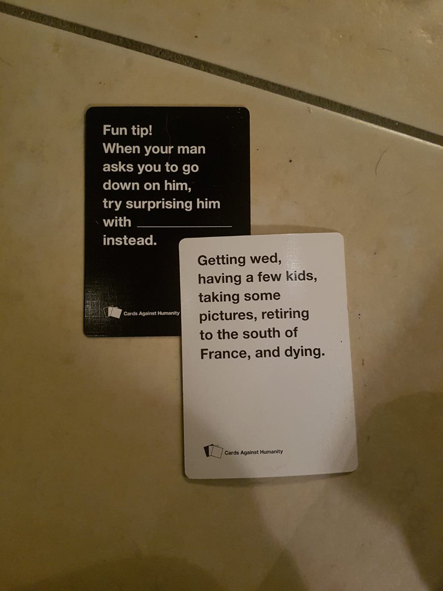 Xxxdani22xxX's tweet image. #funtip @CAH #CardsAgainstHumanity