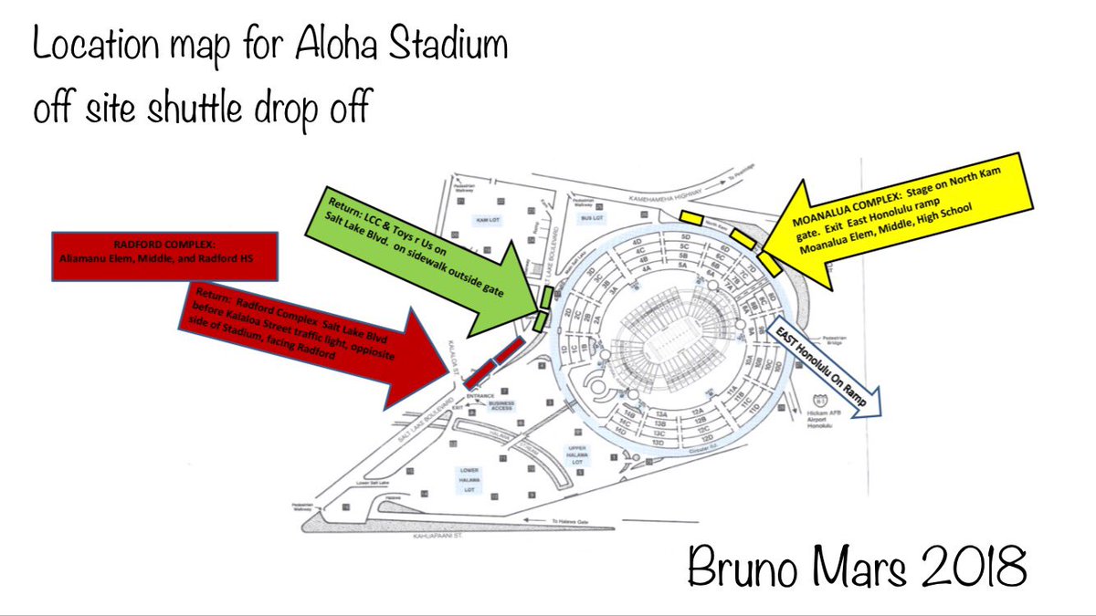 Aloha Stadium Seating Chart Bruno Mars