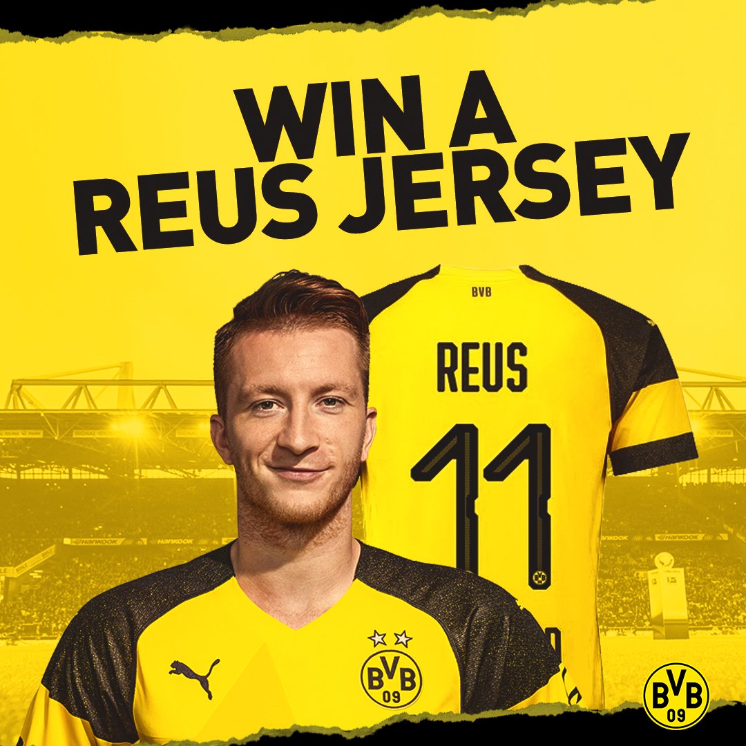 🚨 JERSEY GIVEAWAY 🚨

I'm The Captain Now! Celebrate with a Marco Reus jersey 😎

RETWEET and FOLLOW to be entered to win! 🔥