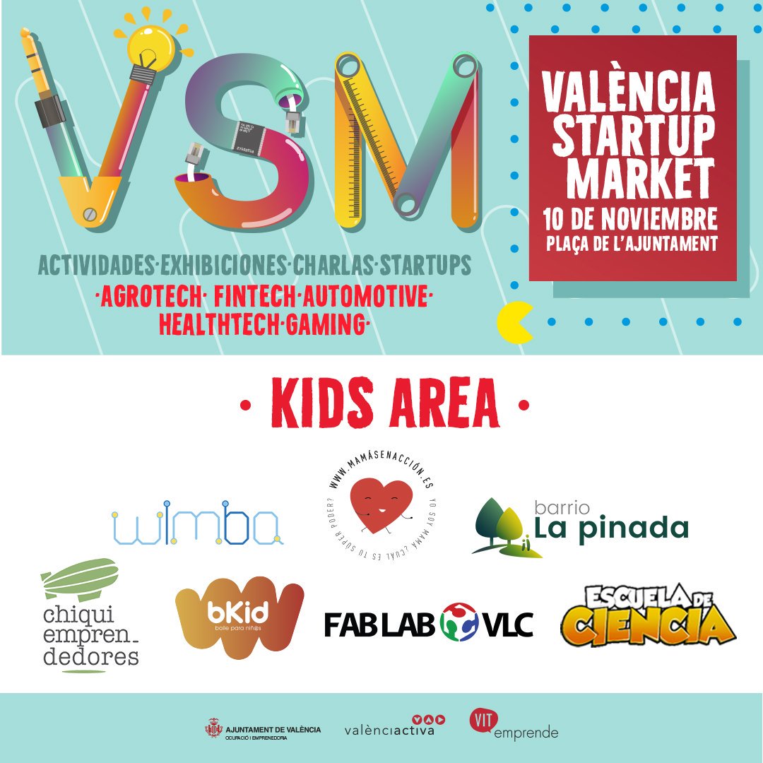 mmtoran's tweet photo. Esta mañana el equipo educativo de @fablabvlc ha presentado nuestro proyecto #creakers en la #VLCStartupMarket. Estos jóvenes han informado sobre las posibilidades formativas para niños, jóvenes y adultos, y se ha realizado un taller de máscaras mezclando tradición e innovación https://t.co/XTeXHKNdug