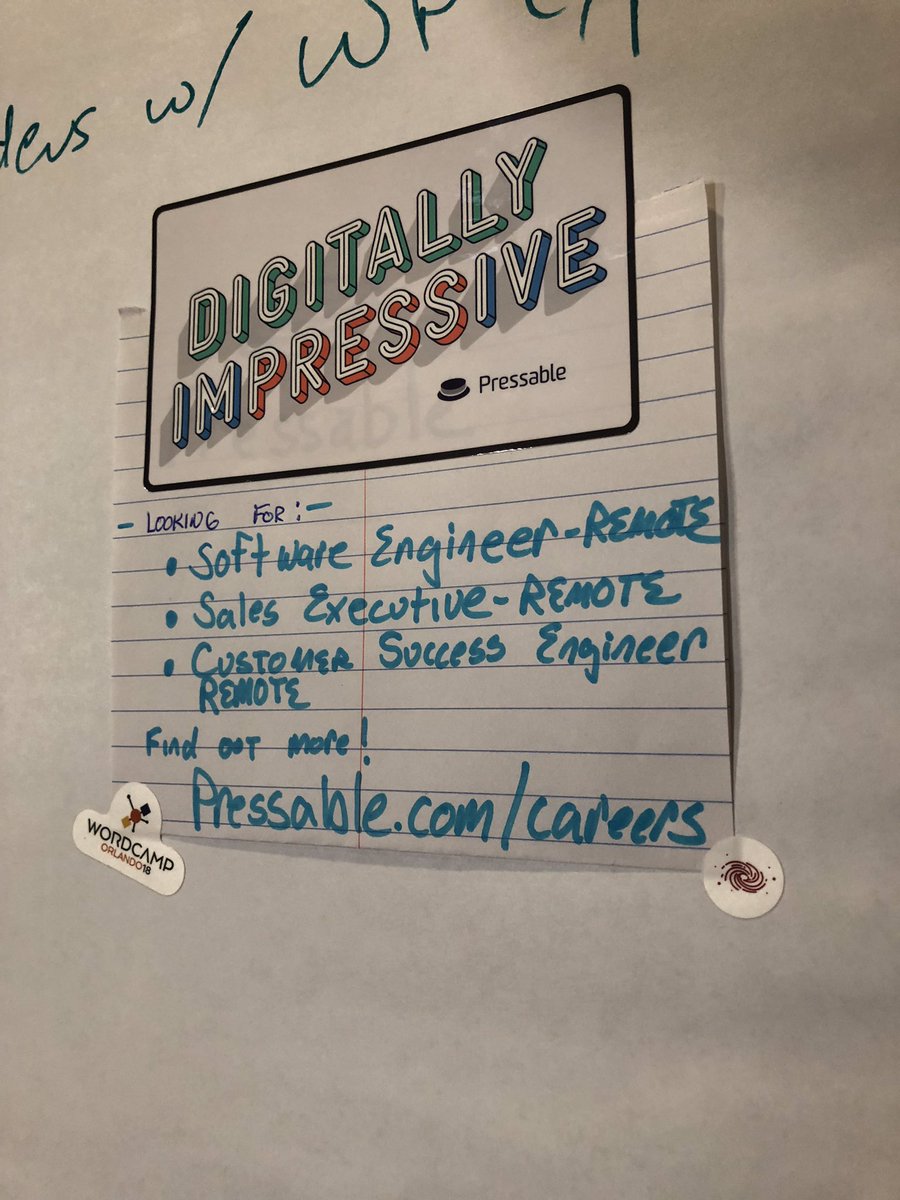 BridgetMWillard's tweet image. Guys

Pressable is looking to hire a junior and senior Ruby developer.

#RemoteWork
#Ruby 

Pressable.com/careers