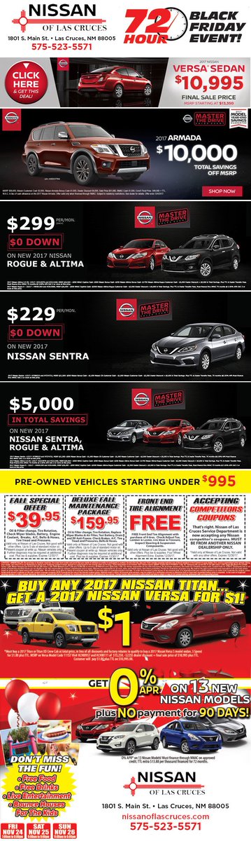 DealerAutoGroup's tweet image. Send your Black Friday message of top selling vehicles and service specials to 300,000 online shoppers in your area. Average dealer receives 30,000 Opens, 3,000 Clicks on vehicle and service specials (website visits), and 30 matched sales! Cheaper than direct mail and newspaper!
