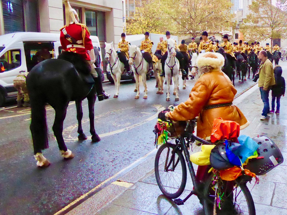 The <a href="/lordmayors_show/">Lord Mayor's Show</a> has forever been a melange of majestic pageantry and colourful carnival; this picture sums it up pretty well…