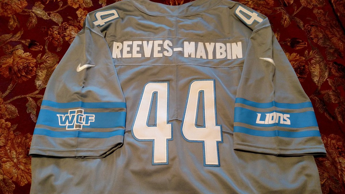 odie_442's tweet photo. I received my new @Nike Detroit @Lions jersey today. As a #VFL I had to get @ReevesMaybin & will wear it proudly. Sorry Darius @_bigplayslay23 @Vol_Football #GBO @calhouns #NFLColorRush @NFL https://t.co/nfYmzkdTnF