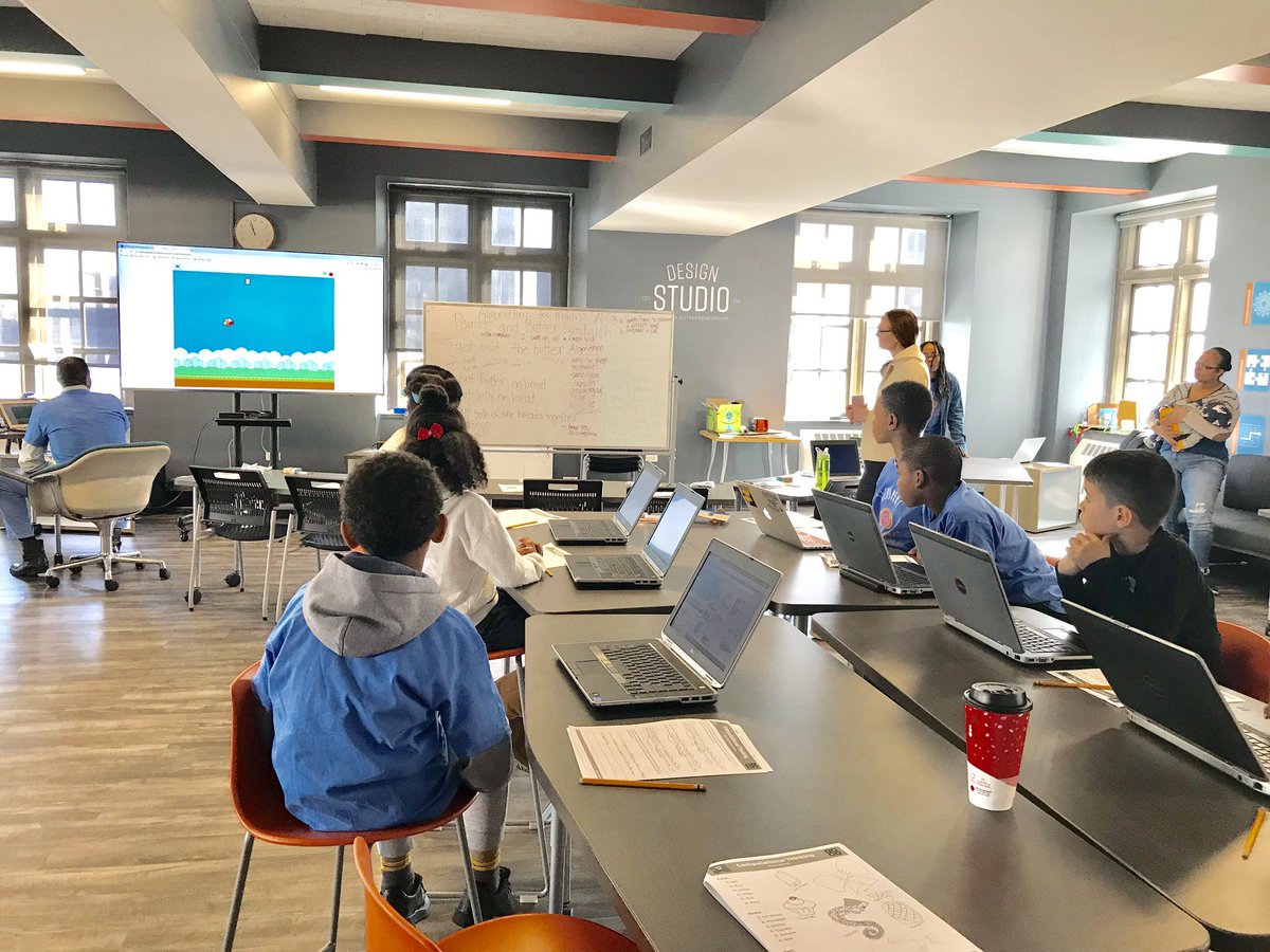 stemkidsnyc's tweet image. TechFest was awesome today! OurEngineers and Codesters made an app in @scratch and engineered and tested self-designed roller coasters and rubber band powered cars. #stemkidsnyc #engineering4all