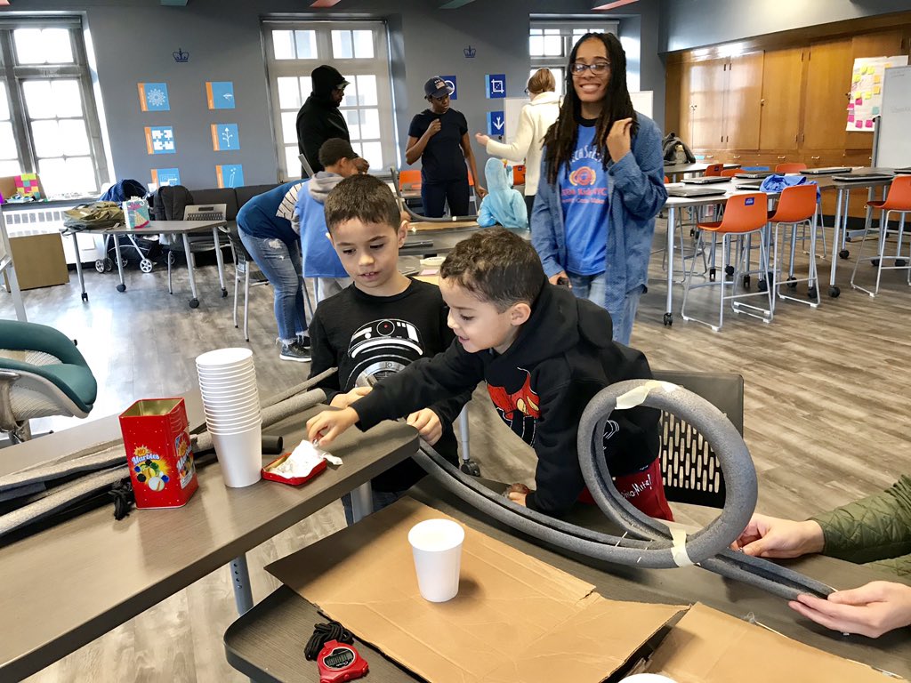 experentiadocet's tweet image. @stemkidsnyc TechFest was awesome today! My Engineers and Codesters made an app in @scratch and engineered and tested self-designed roller coasters and rubber band powered cars. #stemkidsnyc #engineering4all