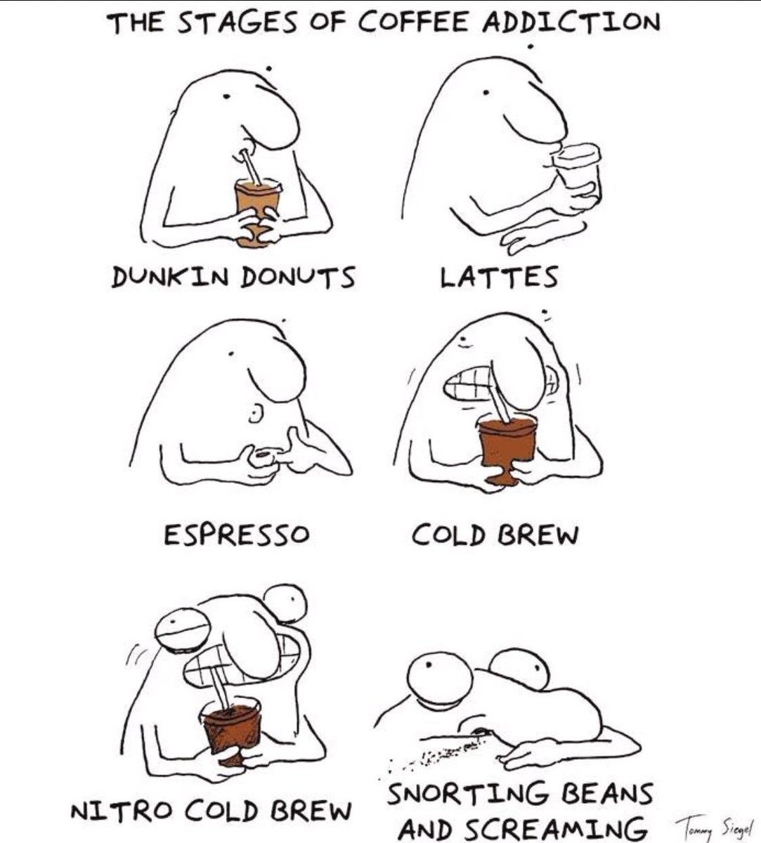 NessToMeetYou's tweet image. Is it bad I skipped the first 4 stages.... #coffeeproblems #nitrocoldbrew
