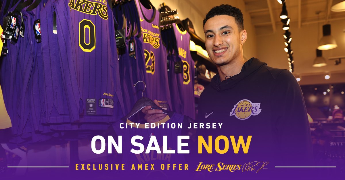 lakers city edition jersey for sale