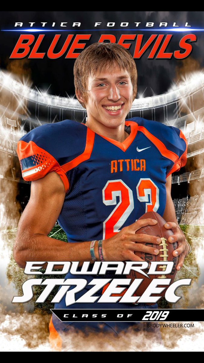 NYMadeFootball's tweet image. Congrats to Captain RB/LB Eddie “Iceman” Strzelec on his selection to the Eddie Meath Section V All-Star Game!! Nov 18th @ 5pm at University of Roc. #AtticaFootball #Viper #Iceman