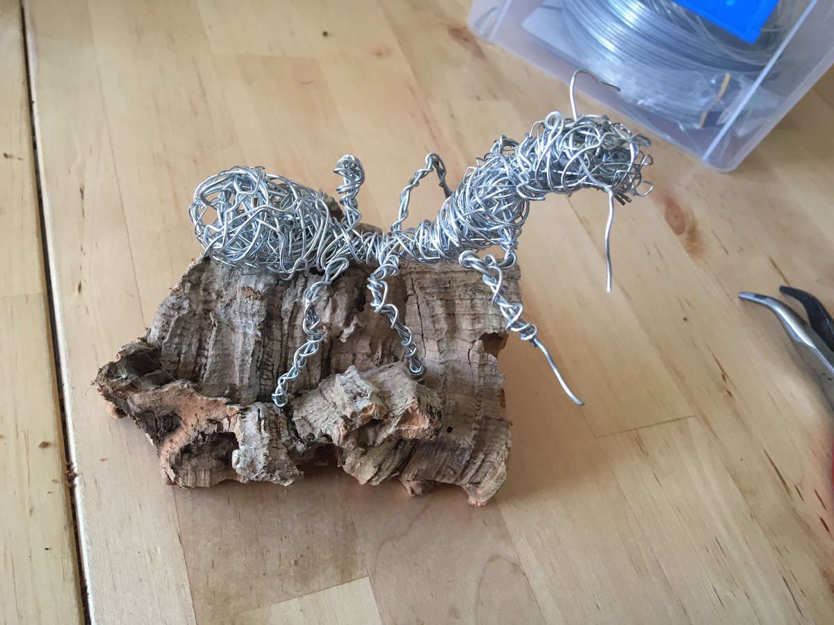 ombrinia's tweet image. #art #fildefer #creation #ecorce