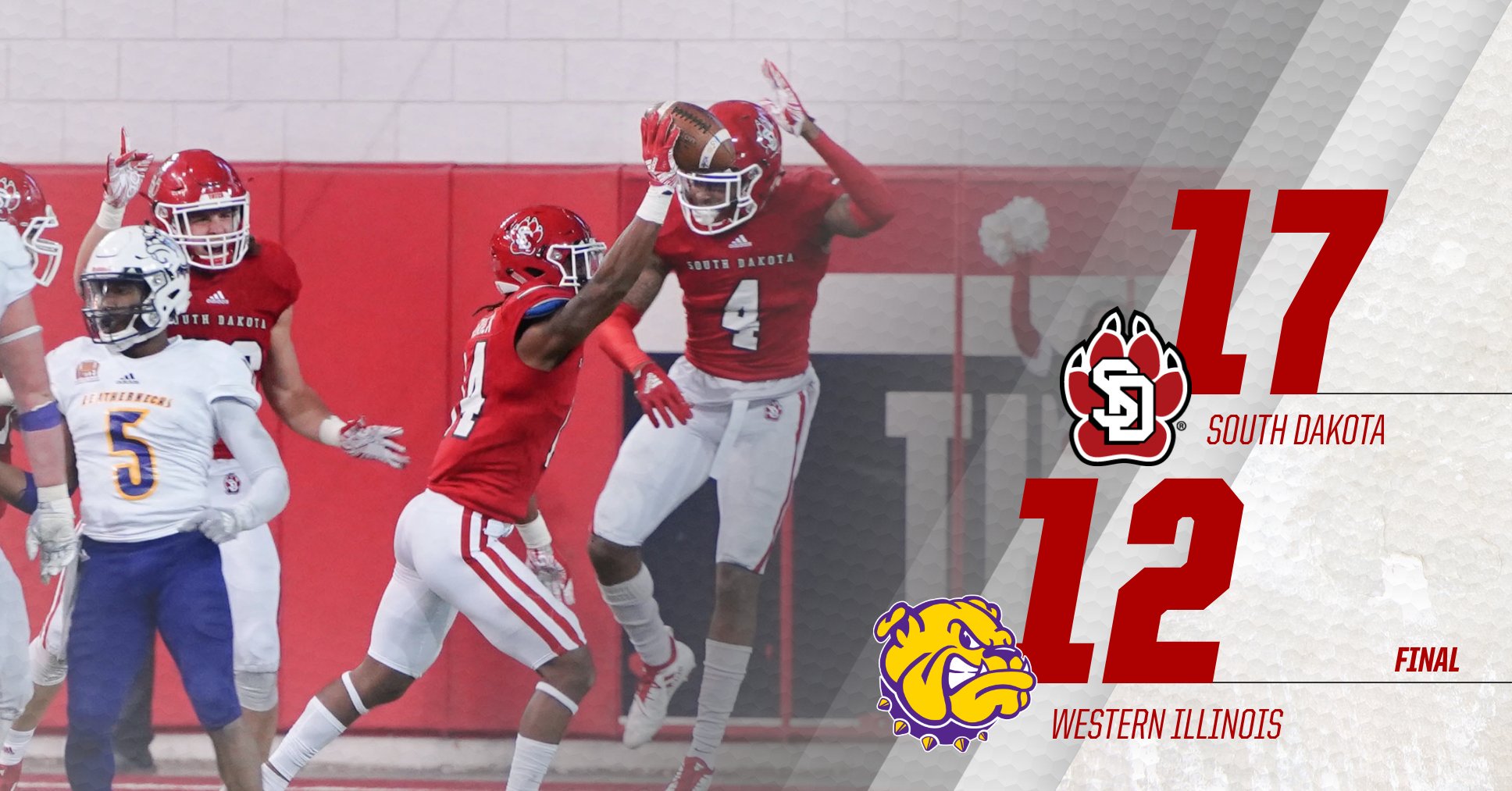 South Dakota Football on Twitter "Final USD 17, WIU 12 The South Dakota defense keeps Western