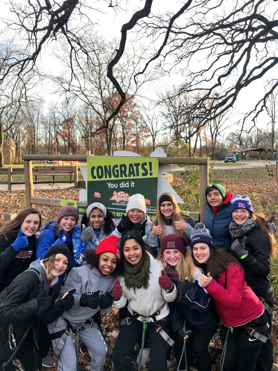 Teambuilding Day! Varsity finished a day of obstacles and challenges through a series of hi-ropes courses! #goapeadventures #facingfears #team #family #comingtogether