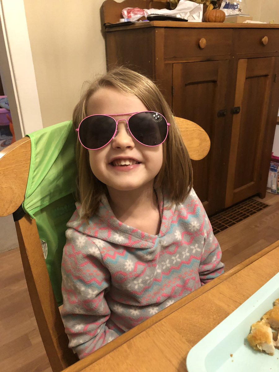 put my sunglasses on