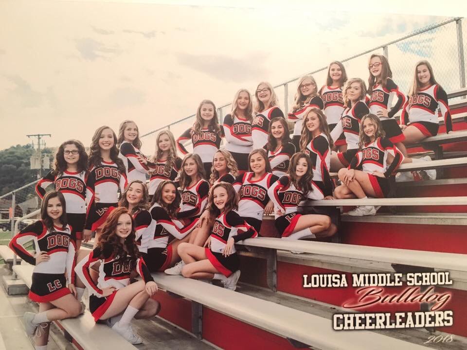 LMS_Bulldogs's tweet photo. Our girls are Disney Bound!! Way to go LMS cheerleaders! ❤️🐾 https://t.co/XY9OEhAH8Z