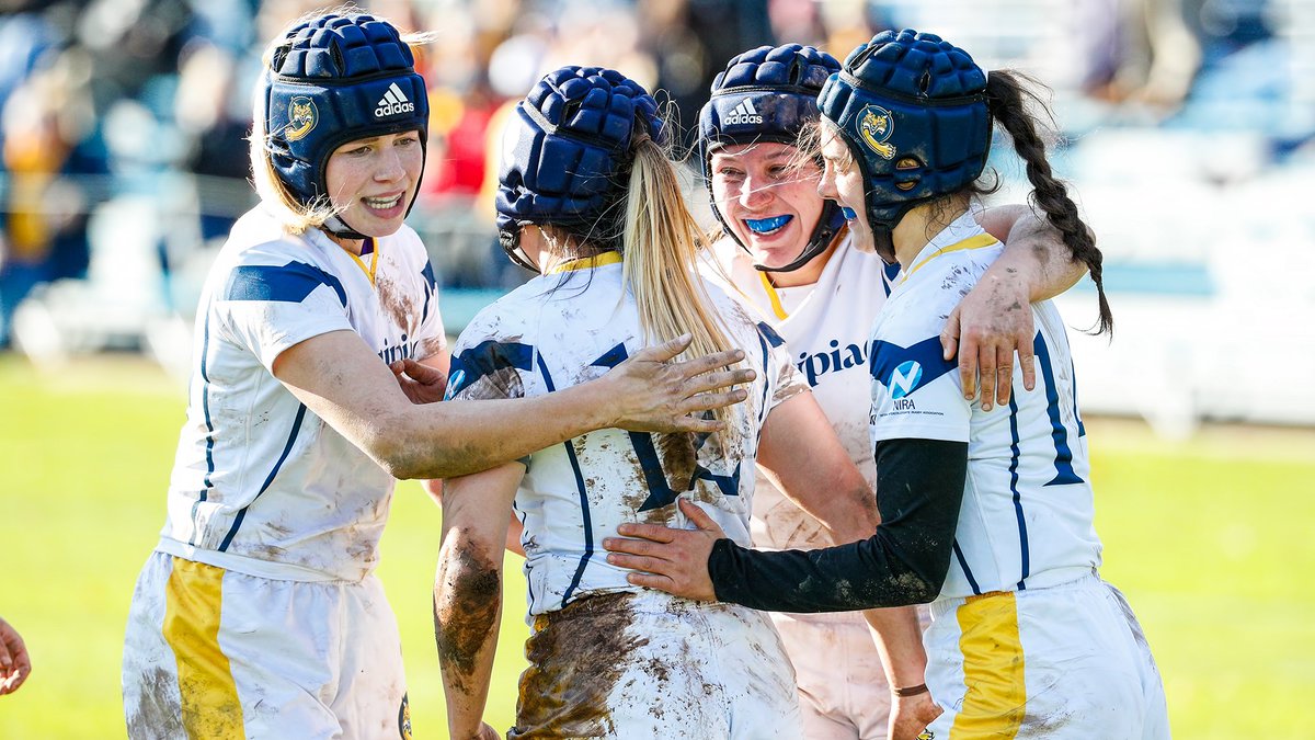 QU_Rugby's tweet photo. The Bobcats advanced to the NIRA Semifinals for a fourth straight season with 46-5 win over Notre Dame College on senior day! #BobcatNation

READ ➡️ https://t.co/r8q3In0MQj https://t.co/c7j8X6OWwb