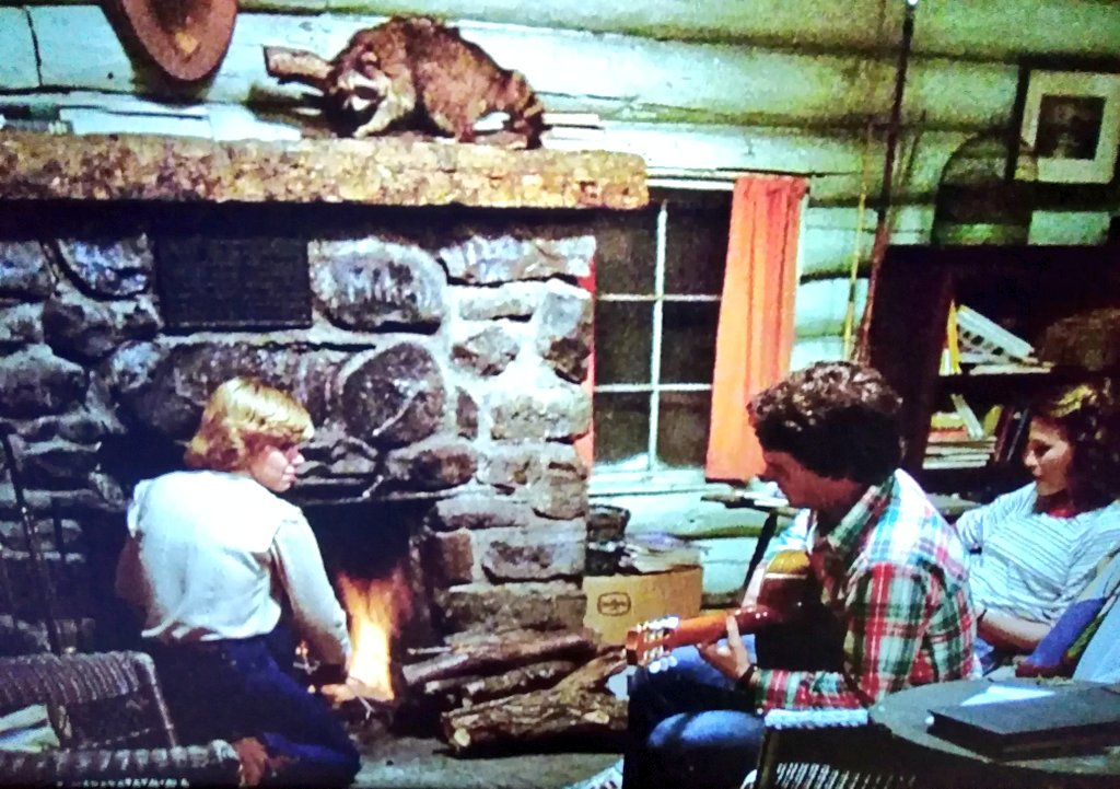 #FridayThe13th So Bill (Harry Crosby) is playing the old beautiful Swedish folk song 'Dear Old Stocholm/Ack Värmeland Du Sköna' on guitar in the camp cottage before the girls want him to play strip Monopoly (!) with them in Friday the 13th (1980). #JustWatched