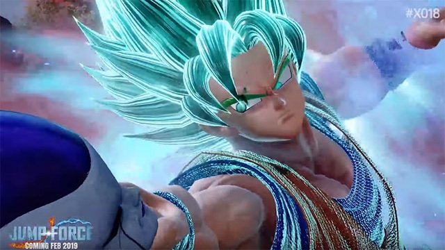 Goku Super Saiyan Blue em Jump Force