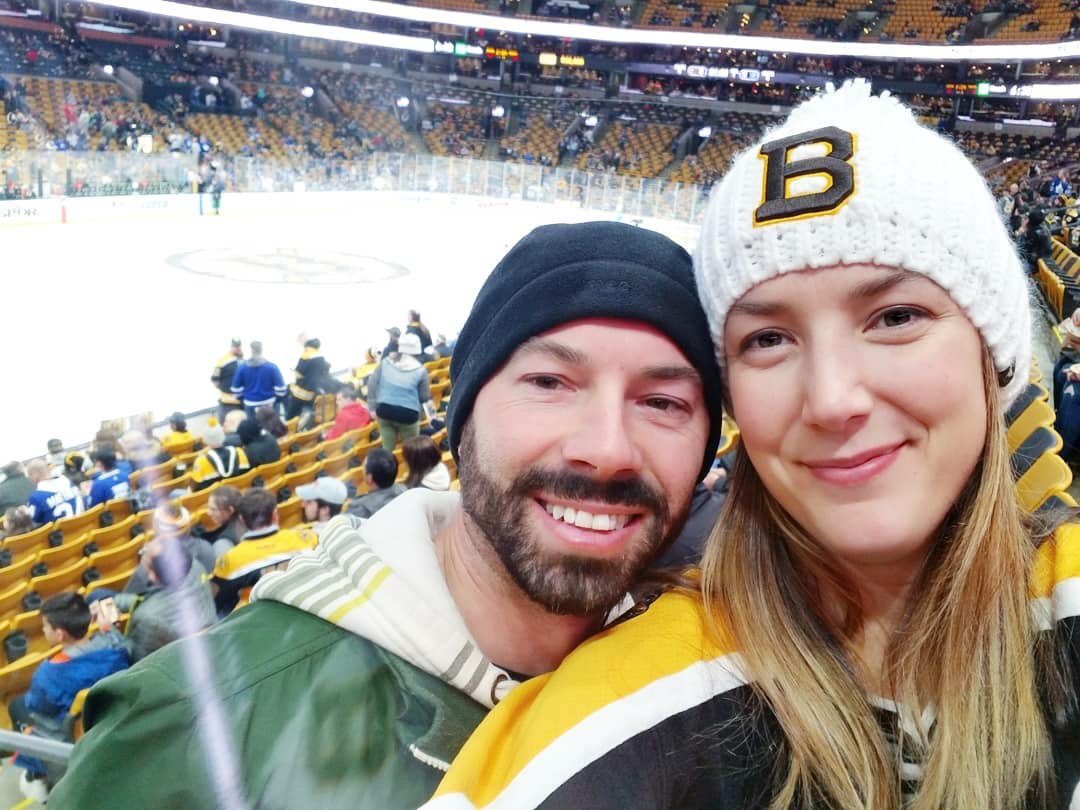 TD Gardens all done in green. As it should be!  #GoBruins!