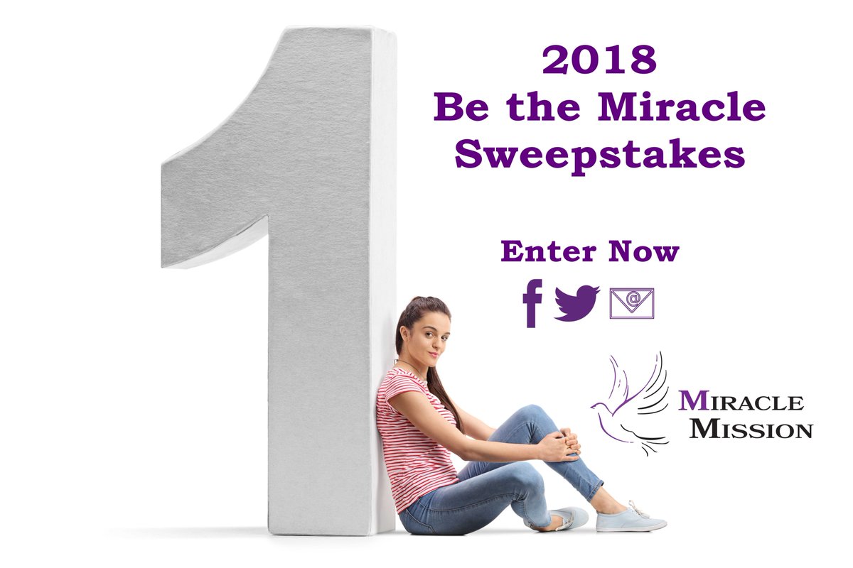 dmcmmission's tweet photo. Tomorrow is the last day to submit your photos and stories on how you created a miracle for someone...here are the official rules https://t.co/5sFqZkwEiJ #BeAMiracle https://t.co/oWdw5jRL1r