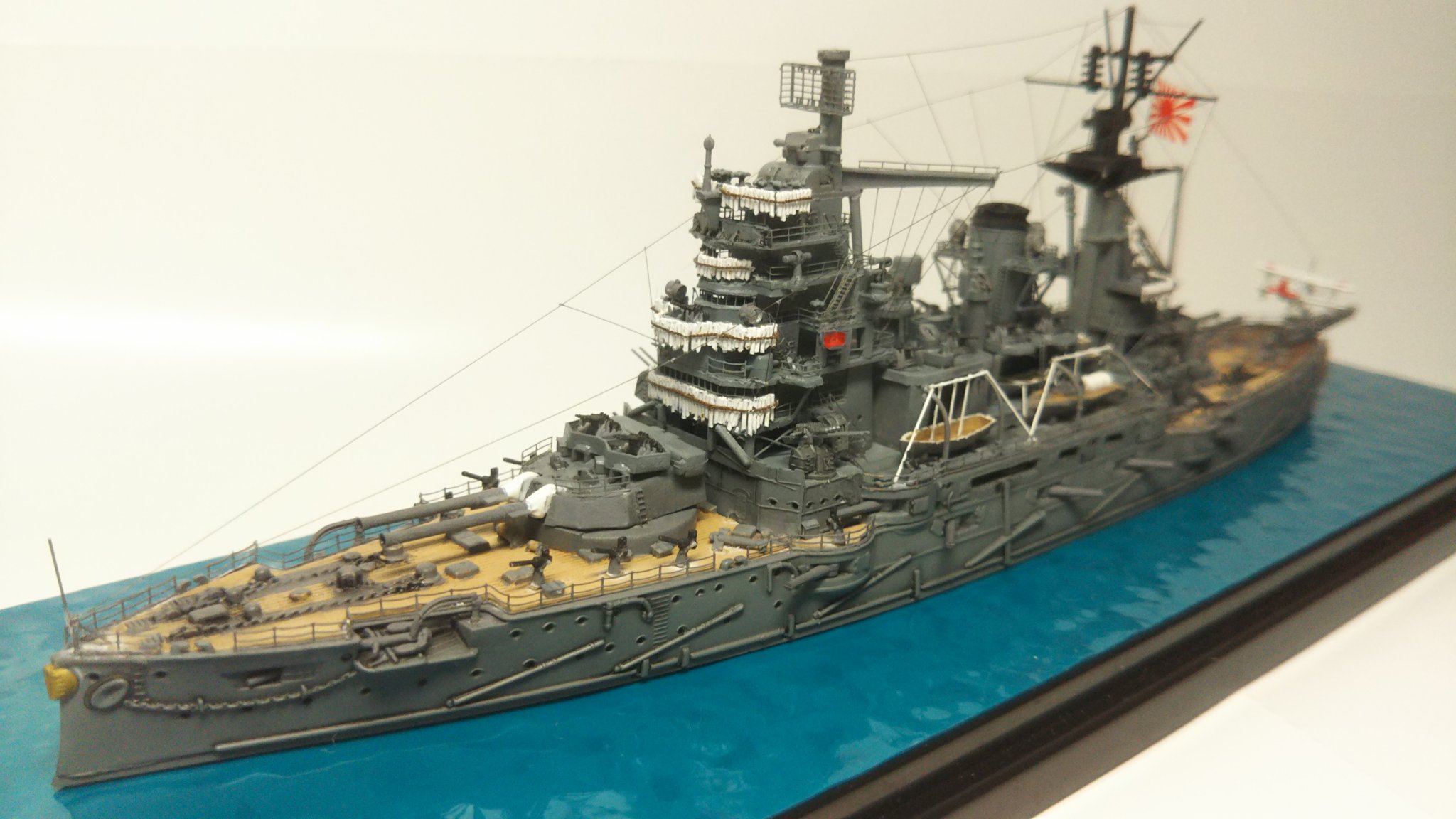 戦艦三笠艦材使用 錨型　置物 戦艦 三笠 1/300 小西製作所 金属製組み立てキット