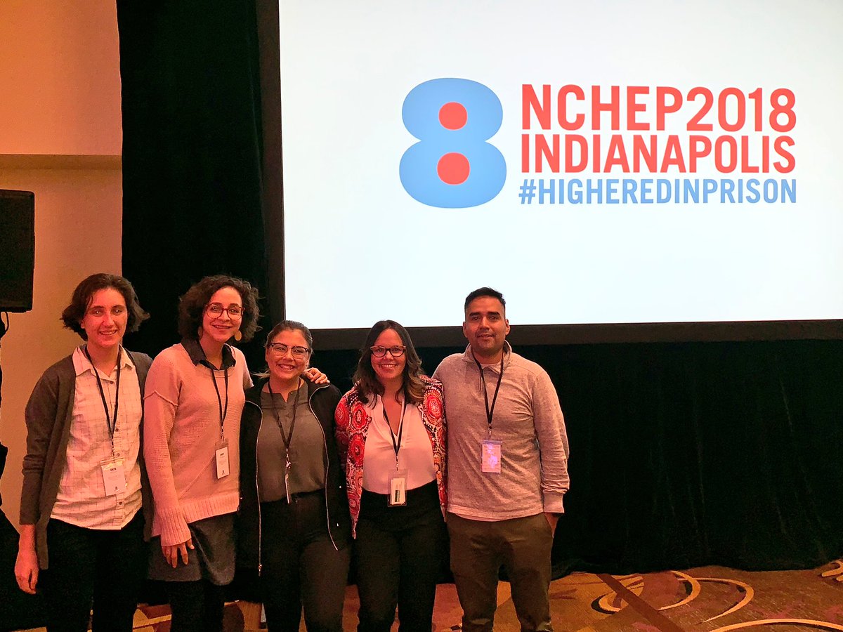 @Utah_PrisonEd representing at #NCHEP2018 🙌🏽 #HigherEdInPrison