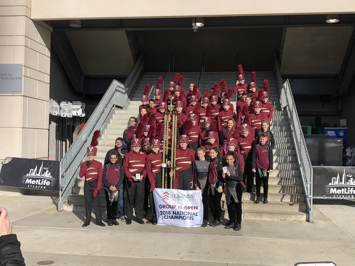 Alan_MichaelT's tweet image. CONGRATS SHEPHERD HILL ON DIVISION 2 FIRST PLACE AT US BANDS NATIONAL COMPETITION
