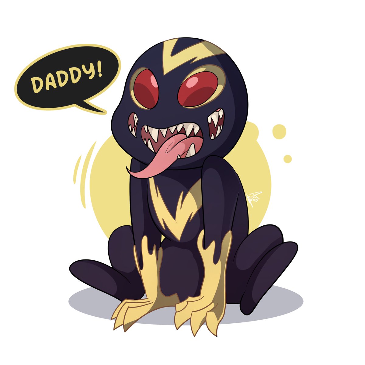 Cute doodles of venom new baby #venom.