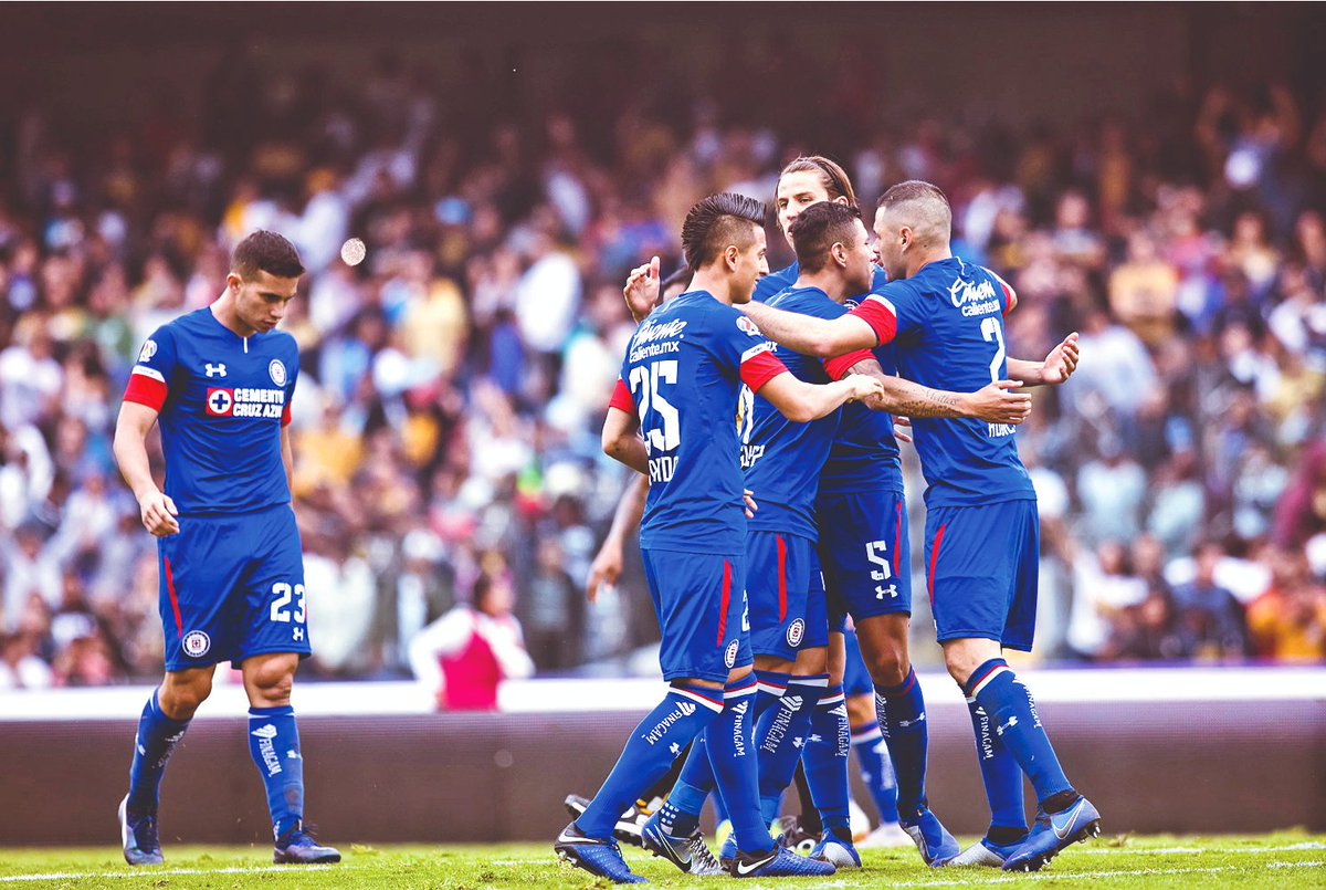 SoyReferee's tweet photo. ¡Cruz Azul terminó la temporada regular invicto en el Estadio Azteca! ¡La Máquina no perdió ningún partido en su nueva casa! 

✅8 triunfos y 1 empate en 9 partidos
✅18 goles marcados
✅¡Solo recibió 3 goles! https://t.co/wdneUVRon5