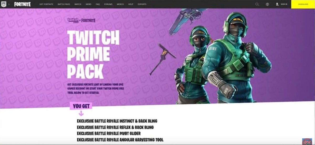 最も欲しかった Twitch Prime フォートナイト ただのゲームの写真