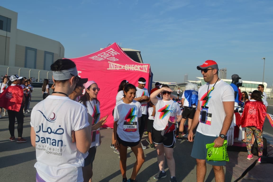 farrisidx's tweet photo. Life ix really colorful if ya put some own color in ya Life ๐ . The Happiest 5K on the Planet ๐ #thecolorrun #colorrun2018 #passionispower #happiest5k #5krun #5krunner #thecolorrunuae #dubaiautodrome https://t.co/I2lY4f4UNJ