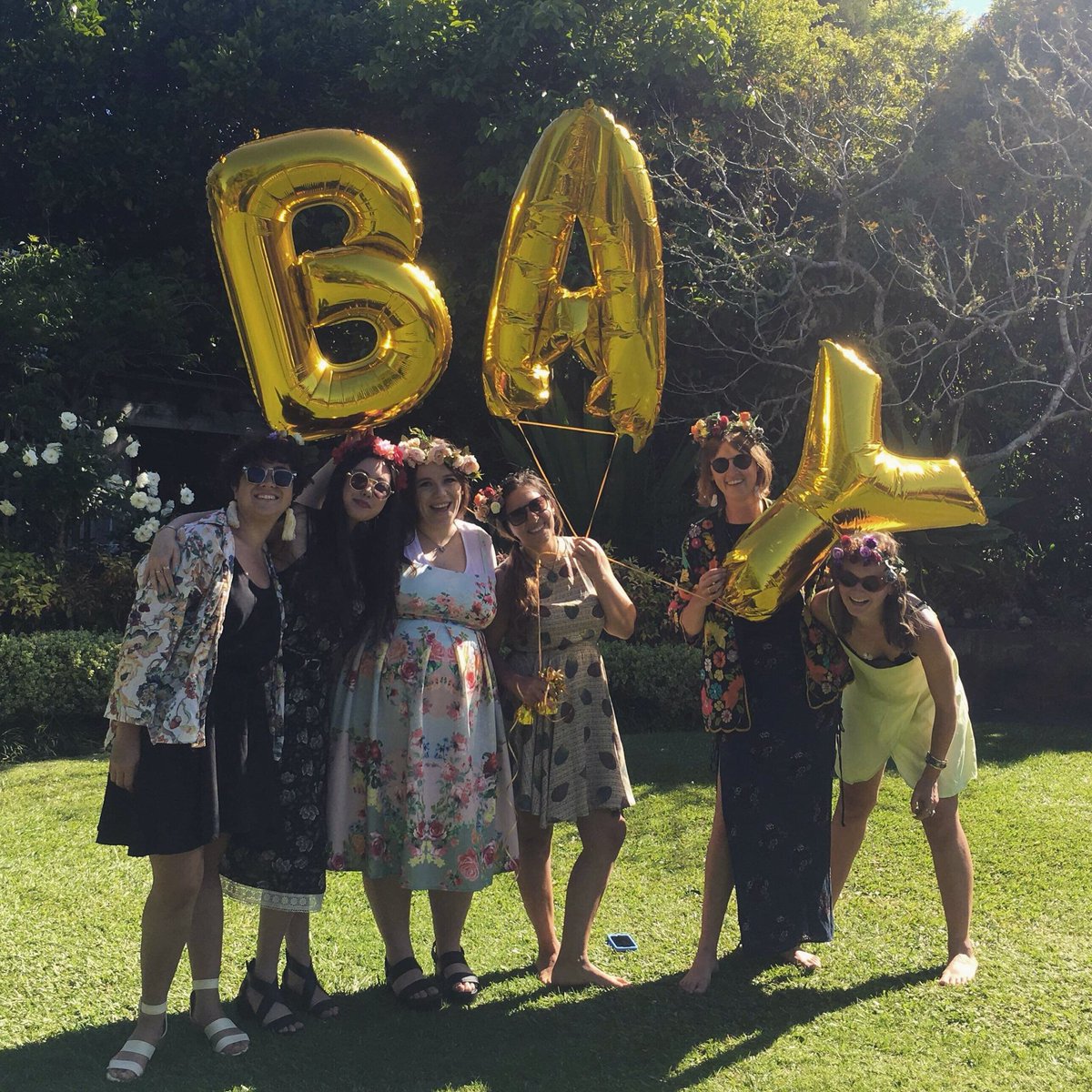 Gorgeous day yesterday celebrating our pending arrival! #36weeks #babybevan