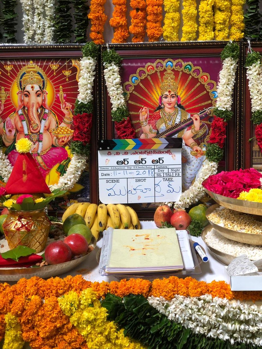 TollywoodTaluka's tweet photo. Massive Launch
#SSR12 @ssrajamouli
#RRRMassiveLaunch
All the Best ๐ @DVVMovies
#RamCharan @tarak9999 https://t.co/6B4TFRtz1a