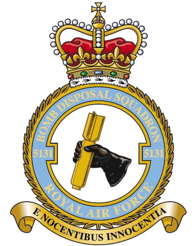 RAF_EOD's tweet photo. A small Sqn with huge pride, 6 GC,11 GM, 75 yrs of #harmfulharmless, from D-Day to today we do our duty, If you see @RoyalAirForce BD badge at your remembrance parade, their eyes won’t be dry but they will be stood so tall. 

We will remember them

#lestweforget https://t.co/9NILrs703i
