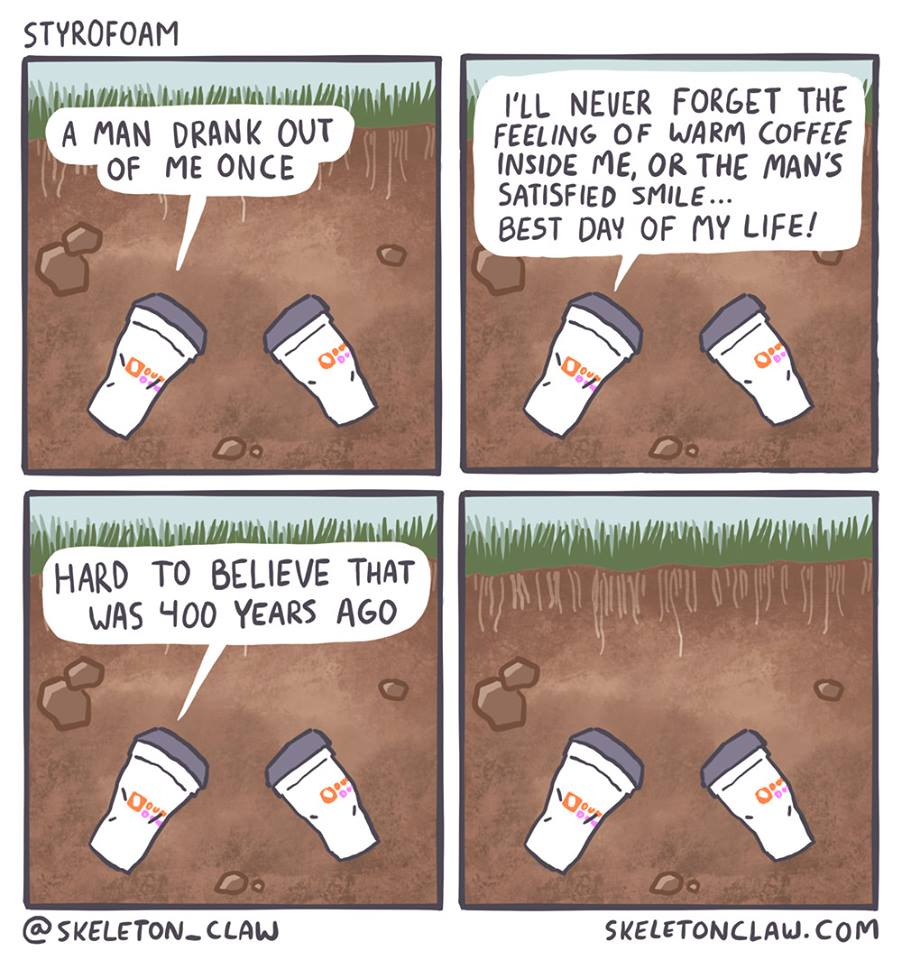 GreenpeaceNZ's tweet image. Something to think about before you grab your cup of coffee ☕🤔 #noexcuseforsingleuse #breakfreefromplastic