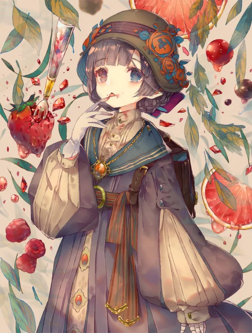 沢山絵が描けてないのでたまにはこんなものも。レトロちっくな雰囲気な女の子ばかり描いてますよ。
 #私の絵が好きそうなフォロワーさんにRTして届けておくれ絵 