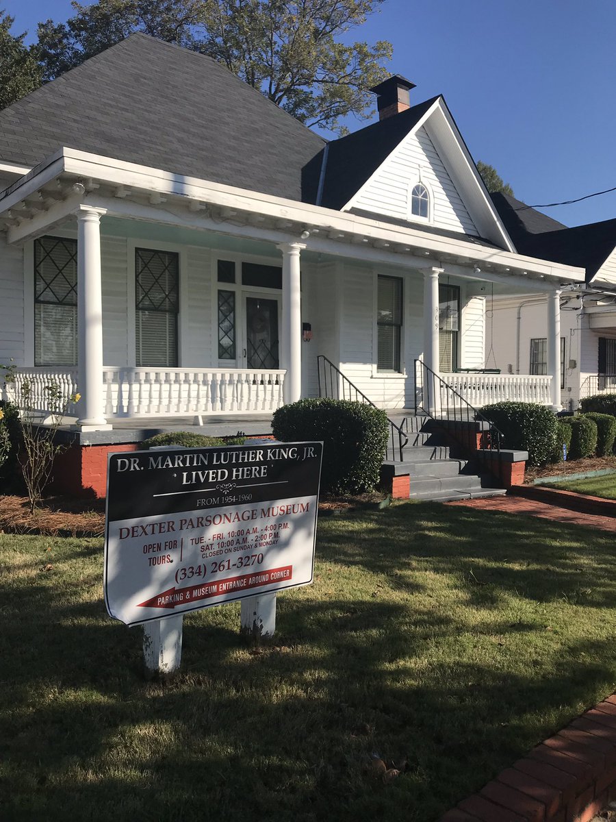 MHCGriots's tweet photo. Today, along with our brothers, Morehouse history Club members travelled to Montgomery, Alabama. On this trip the young men visited the Black Lynching Memorial and Museum, as well as the former residence and church of our Morehouse Brother Dr.Martin Luther King Jr. https://t.co/FoqDpgxJlk