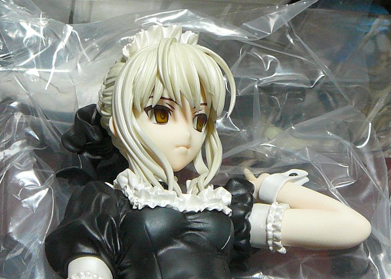 MaDromiGOGO's tweet photo. アルター Fate/hollow ataraxia Saber Alter セイバーオルタ メイドver https://t.co/F0w6CI2gQO