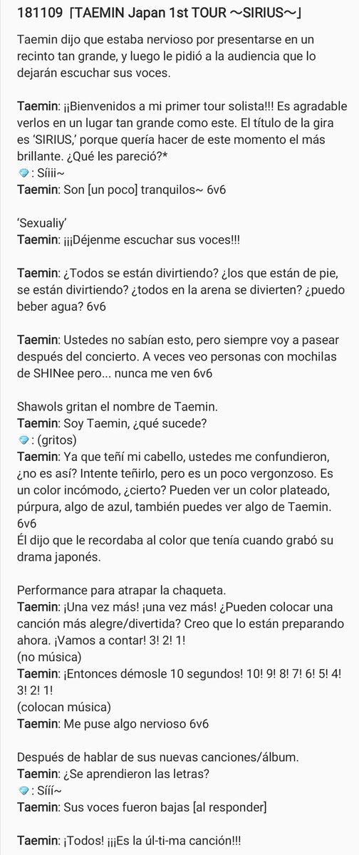 Shawol Shinee Chile On Twitter Fanacc 181109