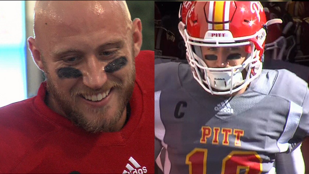 j_lenard's tweet photo. If my math is correct, QB John Roderique finishes his Pitt State career:

#2 career completions (439)
#2 career yards (5,870)
#4 career TD (40)

Also owns PSU record for single-game pass yards (473 vs. ESU 10/22/16)
@splitfacenation @JohnRoderique @koamfox14sports @PittStGorillas https://t.co/0RzvRQIpr7