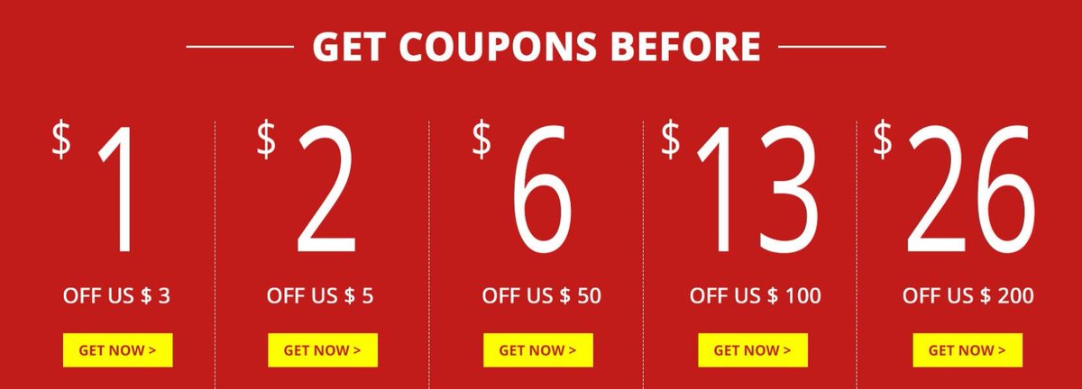 #Uloveido #Promotion
Save $1 for Order Amount $3
Save $2 for Order Amount $5
Click for #Coupons now!
ali.pub/2vnyor