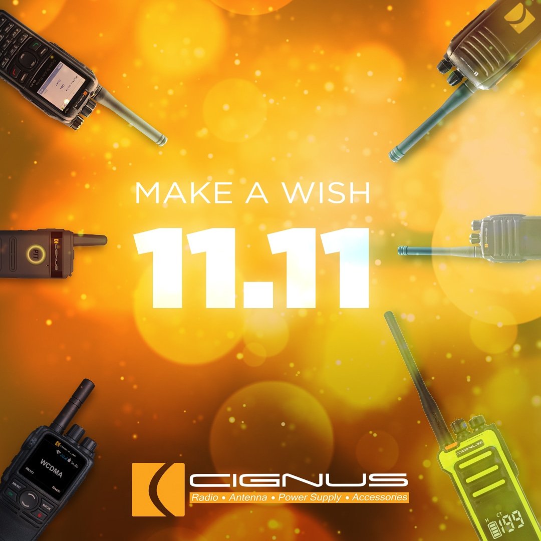 "Wish kong magkaroon ng _____ ?" #Cignus #TwoWayRadioRedefined #OscarKilo #eleveneleven #1111