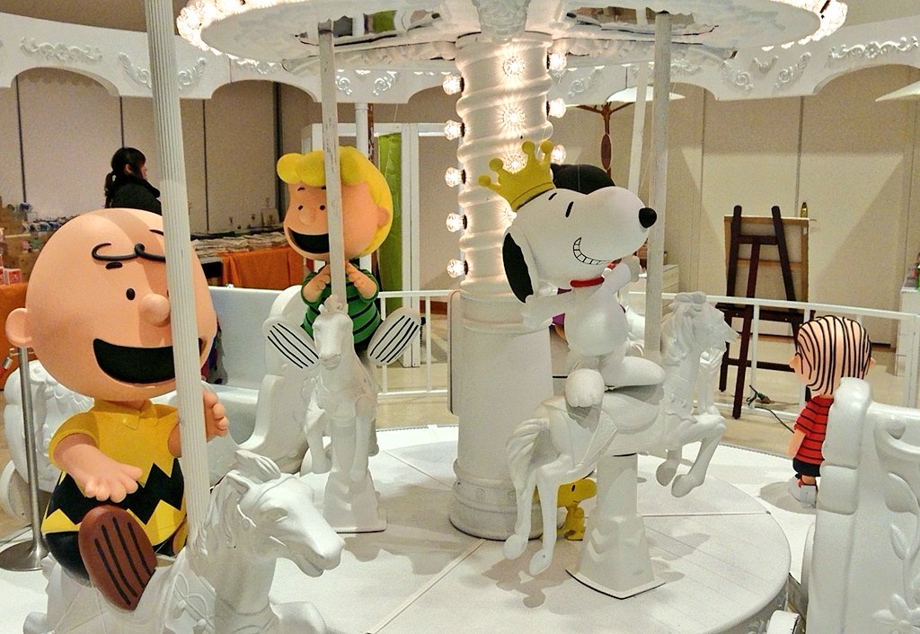 こたろん 昨日イベント仕事頑張ったので 安城のデンパークに連れてってくれた 今 Peanuts Carnival スヌーピーのカリフォルニア ボードウォークが開催されていて もぅ幸せ 何もかも可愛すぎ あぁ幸せ T Co 34halsh6jm