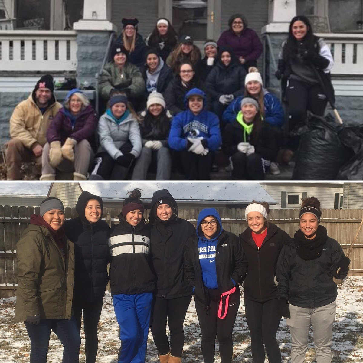 YUPanthersSB's tweet photo. Our team loved serving alongside @YorkCollegeSG and @YCPANTHERSWSOC #WeAreYC #ServingSaturday @ycpsych https://t.co/GXCkG8zZPs