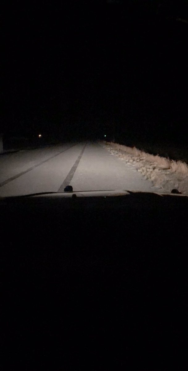 ISPSouthernID's tweet photo. Snow has touched down in the Magic Valley. Please drive safe! #DriveSafe #EngagedDriving https://t.co/qKay3xpUes
